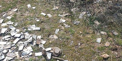 Kayseri'de Yakılmış Bin Adet Cep Telefonu Bulundu