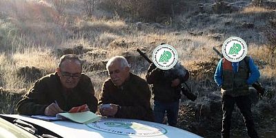 Kayseri'de Yasa Dışı Av Denetimleri