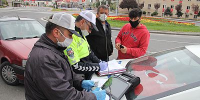 Kayseri’de Yasağı İhlal Eden Baba ve Oğluna Para Cezası