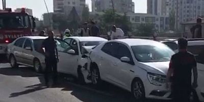 Kayseri'de Zincirleme Kaza