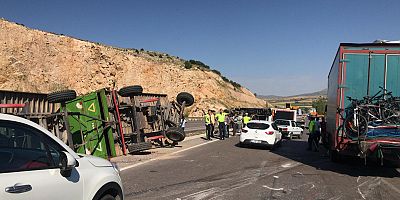 Kayseri’de Zincirleme Trafik Kazasında 5 Yaralı