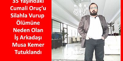 Kayseri’deki Cinayetin Zanlısı Tutuklandı