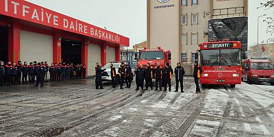 Kayseri’den 25 Araç ve 34 Personel Deprem Bölgesine Yola Çıktı