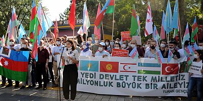 Kayseri'den Azerbaycan halkına destek 