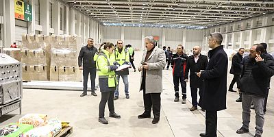 Kayseri Deprem Koordinasyon Merkezi Yardımları Hızla Devam Ediyor