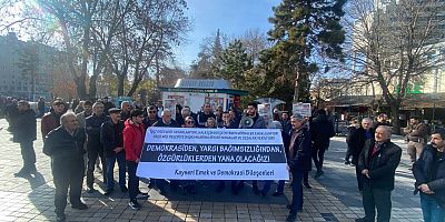 Kayseri Emek ve Demokrasi Platformu:  Hukuksuzluk Kabul Edilemez