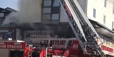 Kayseri Eski Sanayi’de Yangın