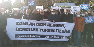 Kayseri Geçinemiyoruz İnisiyatifi: Yoksulun Sofrasında Etin, Meyvenin Adı Yok!