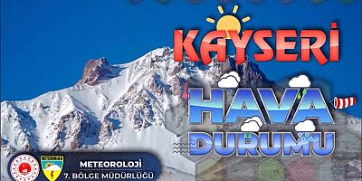 Kayseri İçin Don ve Sis Uyarısı Geldi