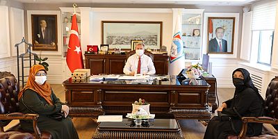Kayseri İHH Kadın Kollarından Başkan Palancıoğlu’na Davet