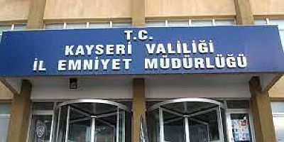 Kayseri İl Emniyet Müdürü Karabörk