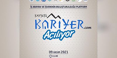 Kayseri Kariyer Merkezi Açılıyor