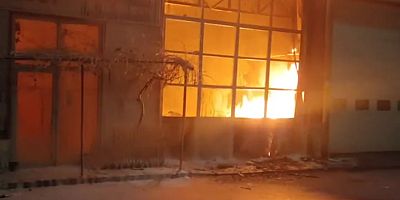 Kayseri Mobilya Kent'te Yangın