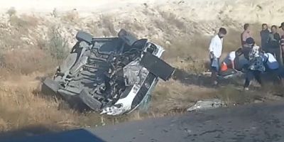 Kayseri-Niğde Karayolunda Devrilen Araçta 3 Kişi Yaralandı