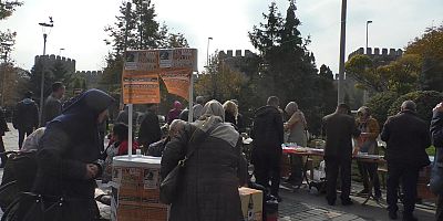 Kayseri’nin SMA Hastası Miniği Melih Eymen İçin Kermes Düzenlendi