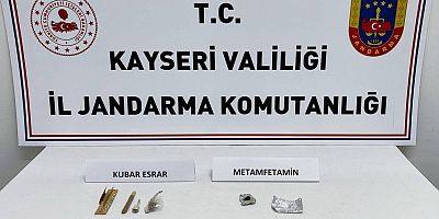 Kayseri’nin Yahyalı İlçesinde Şüpheli Araçta Uyuşturucu Madde Bulundu