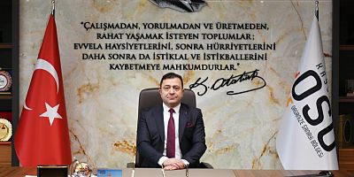 Kayseri OSB Başkanı Yalçın’dan Miraç Kandili Mesajı