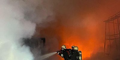 Kayseri OSB’deki Fabrika Yangını Korkuttu