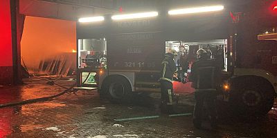 Kayseri OSB’deki Yangında Bilanço Ağır