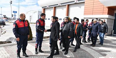 Kayseri OSB Yönetimi, Kayseri OSB İtfaiyesi Deprem Kahramanlarına Teşekkür Etti
