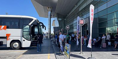 Kayseri Otogarında Bayram Yoğunluğu Bitti Öğrenci Yoğunluğu Başladı