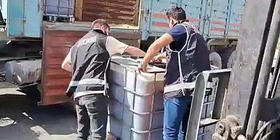 Kayseri Polisi 12 Ton Kaçak Akaryakıt Ele Geçirdi