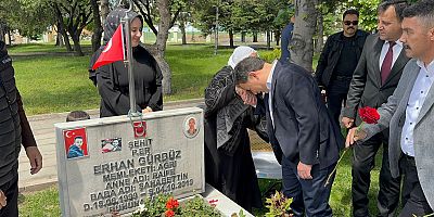 Kayseri Protokolünden Kartal Şehitliği’ne Ziyaret