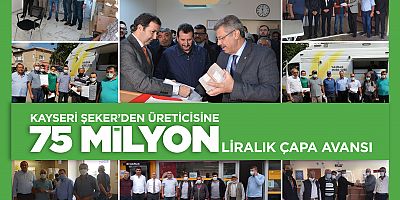 Kayseri Şeker’den Çiftçisine Büyük Destek