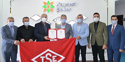 Kayseri Şeker’e “Covid-19 Güvenli Üretim Belgesi”