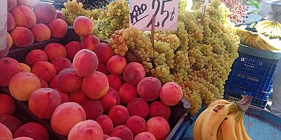 Kayseri Semt Pazarında Bu Hafta Meyve ve Sebze Fiyatları