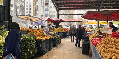 Kayseri Semt Pazarında Bu Hafta Meyve ve Sebze Fiyatları