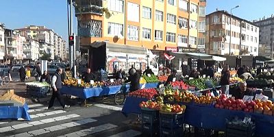 Kayseri Semt Pazarında Fiyatlar
