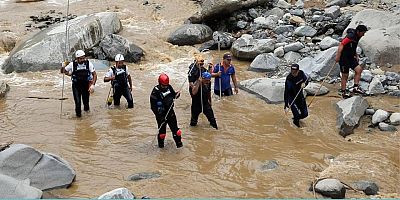 Kayseri Türkuaz Ekibi, Rize'de Çalışmalarına Kaldığı Yerden Devam Ediyor