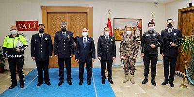 Kayseri Valisi Günaydın’a Polis Haftası Ziyareti