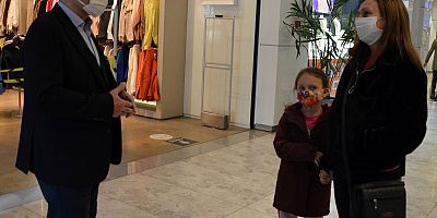 Kayseri Valisi Günaydın'dan Sivil Araçla Geldiği AVM'de Denetim