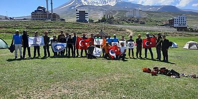 Kayseri Yaz Dağcılık Eğitim Kursu Tamamlandı