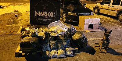 Kayseri’ye Yüklü Miktarda Esrar Sevkiyatı Yapan 2 Şüpheli Yakalandı