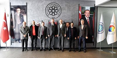 Kayseri Yozgatlılar Federasyonu Başkanı Çağan’dan Başkan Gülsoy’a İade-i Ziyaret