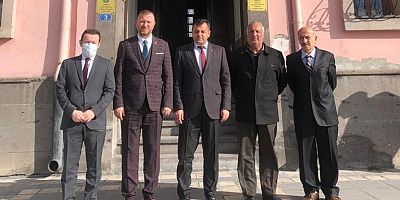 Kayseri Yozgatlılar Federasyonu Başkanı Çağan’dan Yavuz’a Ziyaret 