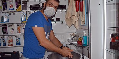 Kayserili Esnaf, Koronavirüs Salgınında Seyyar Lavabo Yaptı