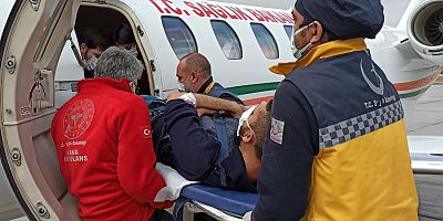 Kayserili Genç, Karaciğer Nakli İçin Ambulans Uçakla Antalya'ya Sevk Edildi