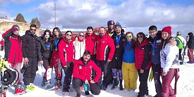 Kayserili Kayakçılar Erzincan’dan Derecelerle Döndü