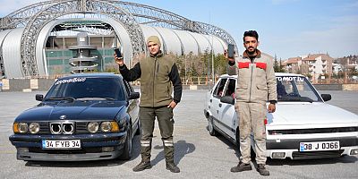 Kayserili Oto Tamircileri Otomobili Cep Telefonuyla Çalıştırdılar