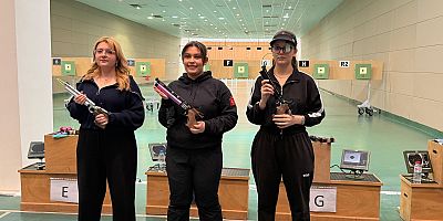 Kayserili sporcular Havalı Silahlar Kupası’ndan 6 Madalyayla Döndü