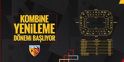 Kayserispor’da 2024-2025 Sezonu Kombine Bilet Fiyatları Belli Oldu