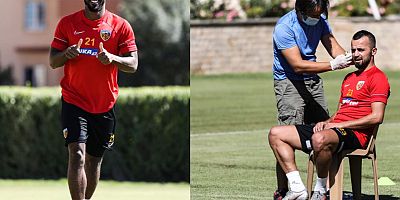 Kayserispor'da Futbolculara Laktat Testi Uygulandı