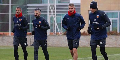 Kayserispor'da Konyaspor Maçı Hazırlıkları Başladı