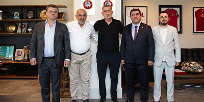 Kayserispor’dan TFF Başkanı Hacıosmanoğlu’na Ziyaret