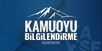 Kayserispor, Yeni Sezon Hazırlıklarına Yarın Başlıyor