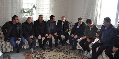 Kaza Yapan Öğrencilere Başkan’dan Geçmiş Olsun Ziyareti